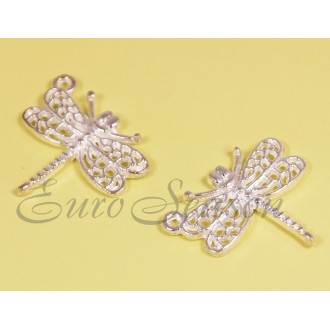 Подвеска мет.№345 25х22мм цв.Silver (цена за 1шт)
